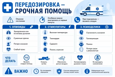 Помощь при передозировке в Гурьевске
