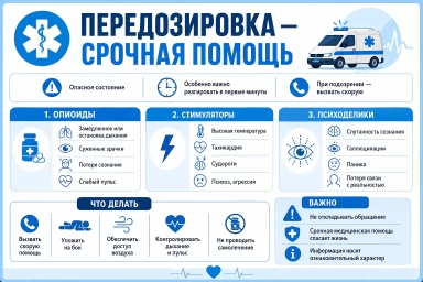 Помощь при передозировке в Гурьевске