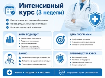 Реабилитация за 21 день в Гурьевске