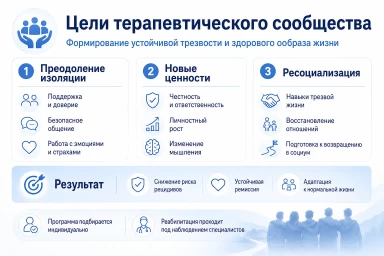Терапевтическое сообщество в Гурьевске